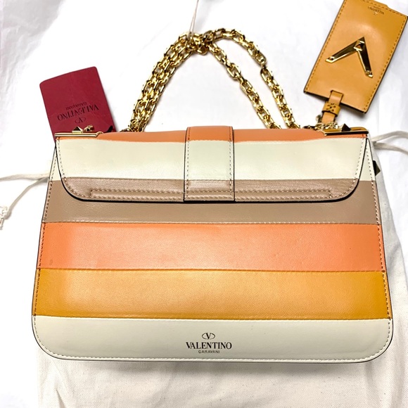 NEW Valentino B-Rockstud paneled shoulder bag - Picture 2 of 12